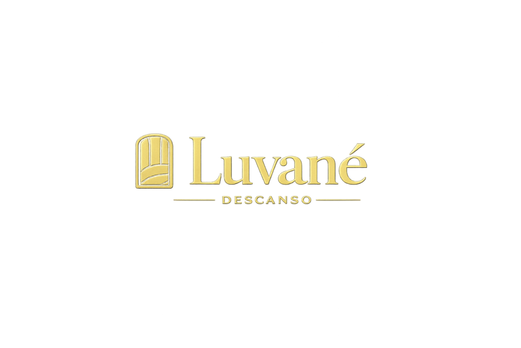 Logo luvané transparencia dorado